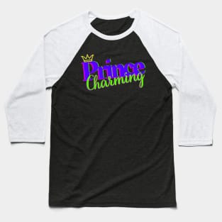 Neon Royal Family Group Series - Prince Charming Baseball T-Shirt